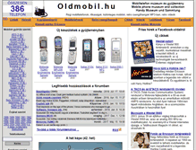 Tablet Screenshot of oldmobil.hu
